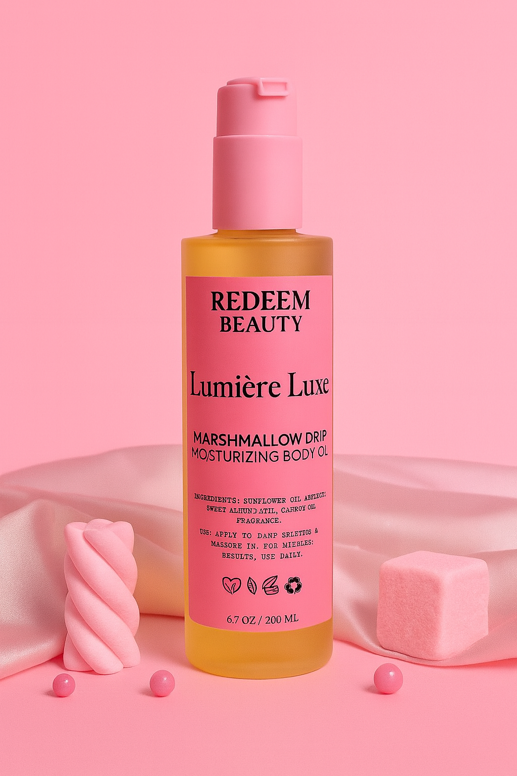 Marshmallow Drip Body Oil